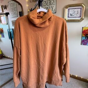 Aerie Vibrant Orange Knit Top